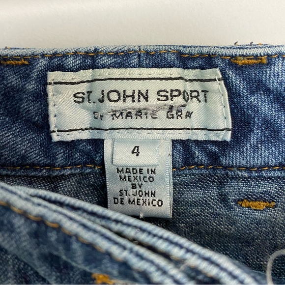 St. John Sport Bootcut Leg Jeans - Picture 7 of 12